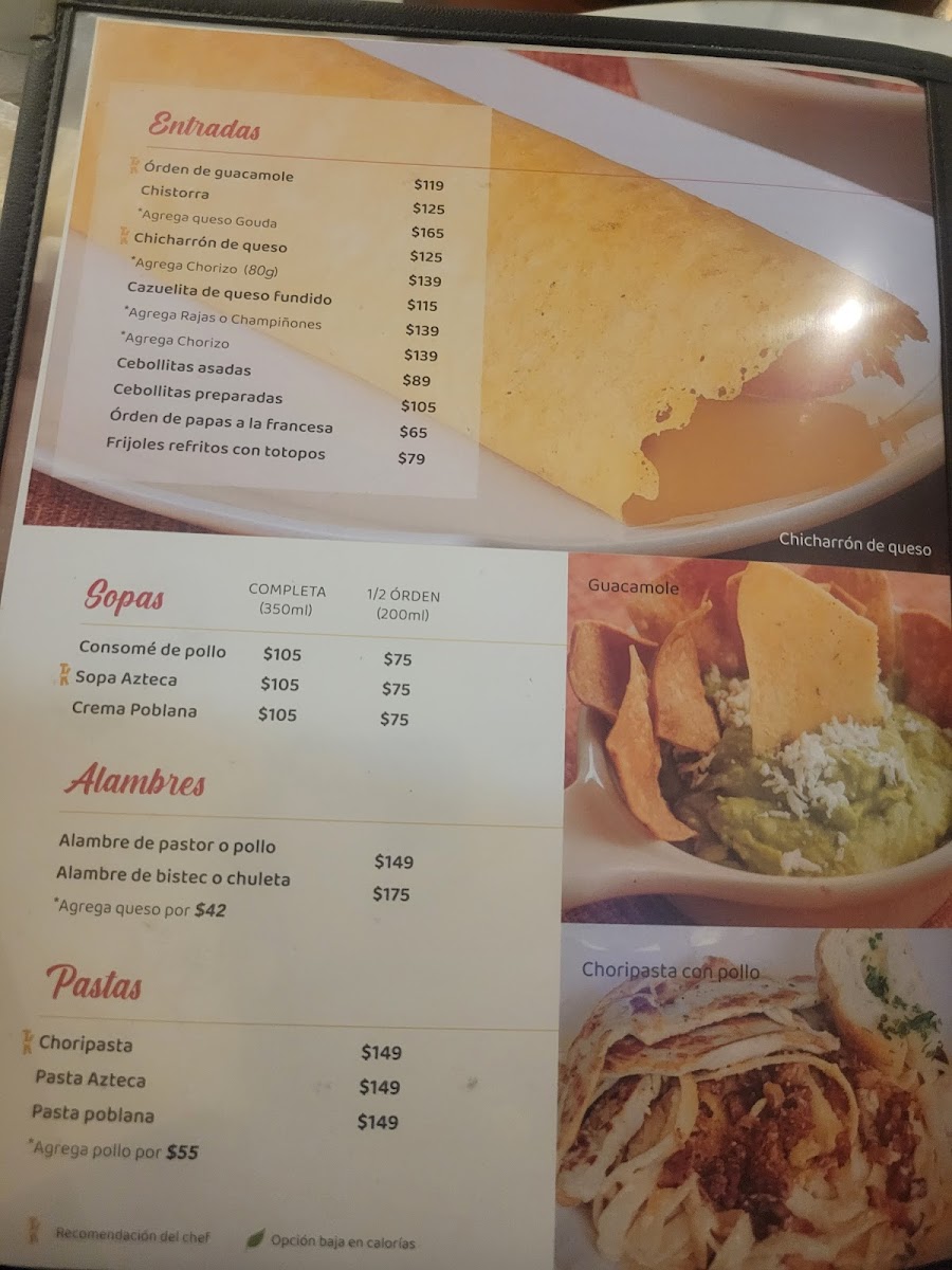 El Takañón Menu - Image 4