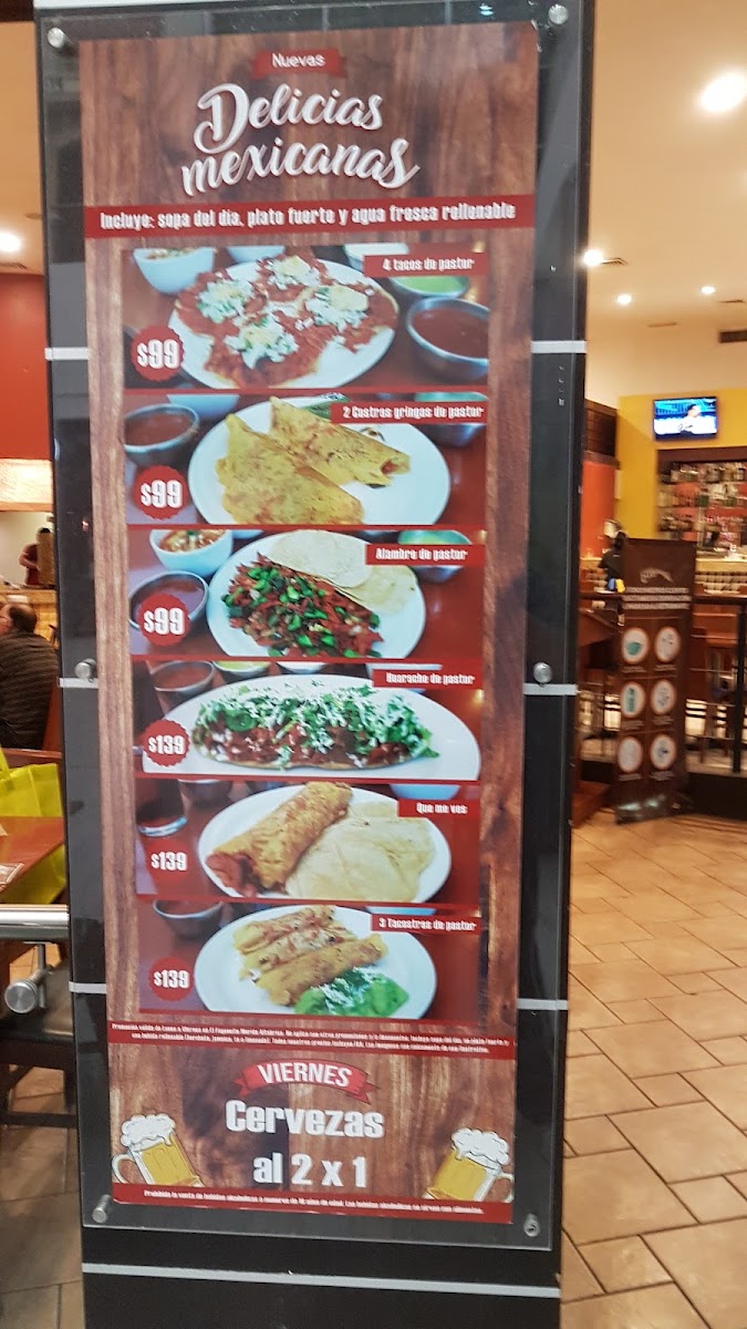 El Takañón Menu - Image 5