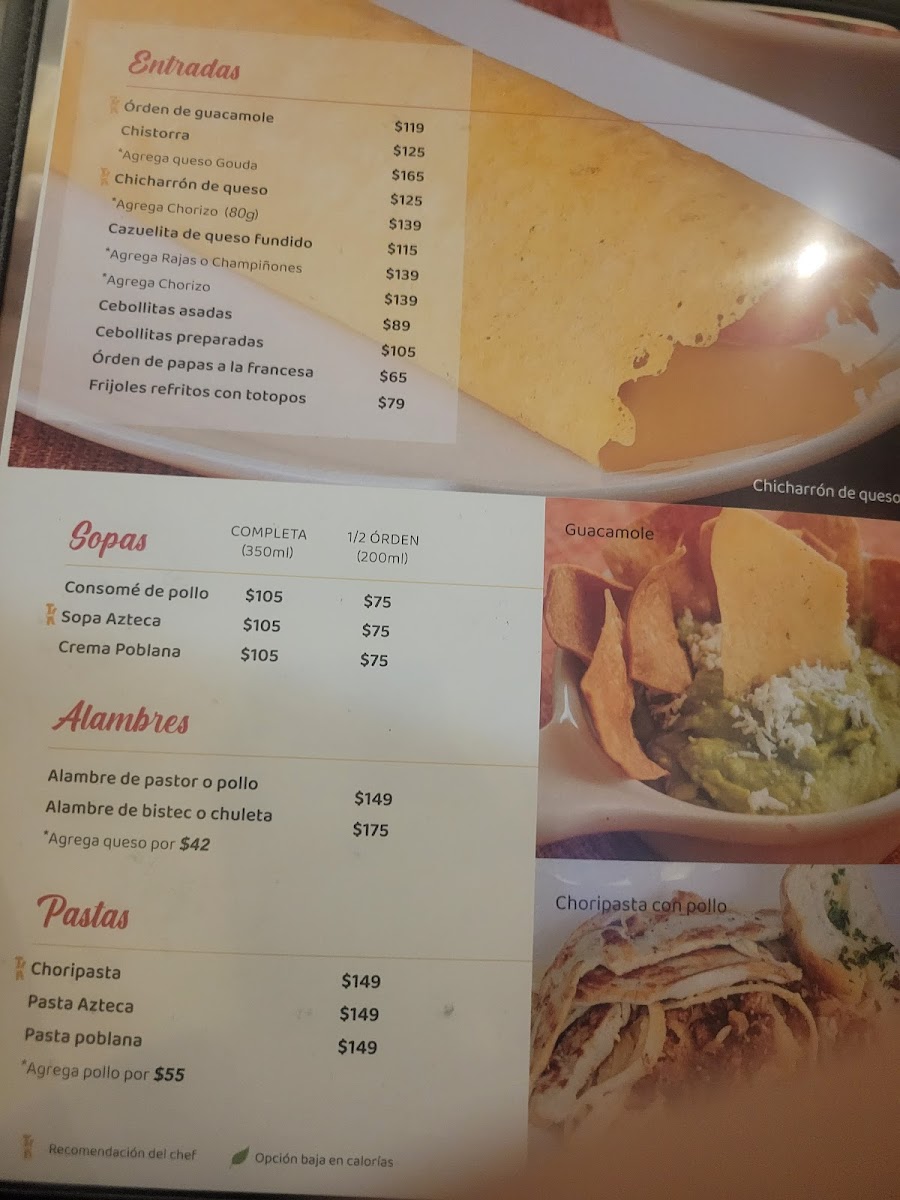 El Takañón Menu - Image 6